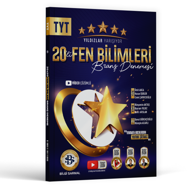 YILDIZLAR YARŞ.TYT DNM 20Lİ FEN BİLİMLER - 25-26